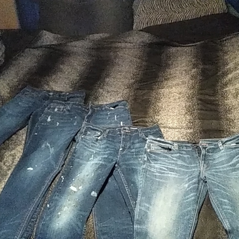 Lot of 4 work jeans